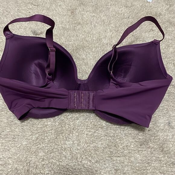 Le Mystère Purple T Shirt Bra 34F New Retails $68 - Picture 4 of 8